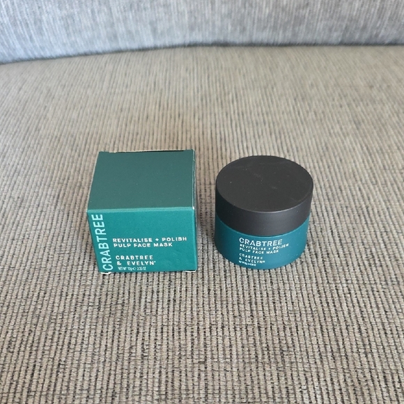 Crabtree & Evelyn Revitalise + Polish Pulp Face Mask, Set Of Four, New In Box - Picture 3 of 10